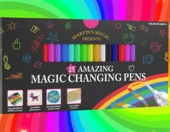 New Marvin's Magic Amazing Magic Pens - Set of 25