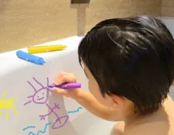 Outlet Buddy & Barney Bath Time Stencil Art - Fun in the Tub!