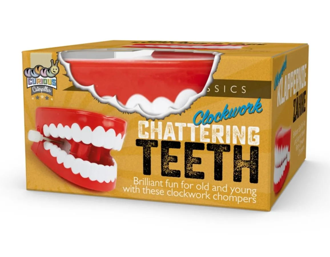 Funtime Gifts Chattering Teeth - Clockwork Classic
