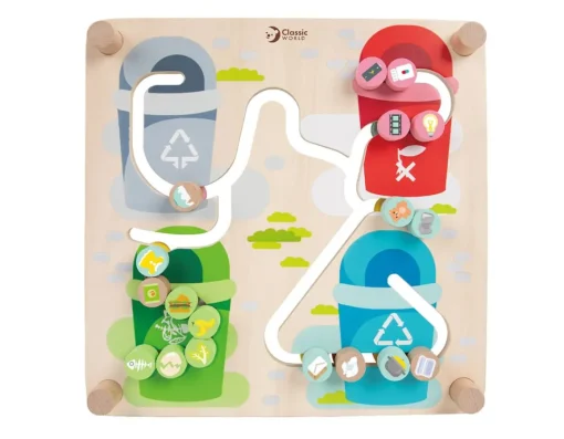 Online Classic World City 2 in 1 Pathfinder - Wooden Game