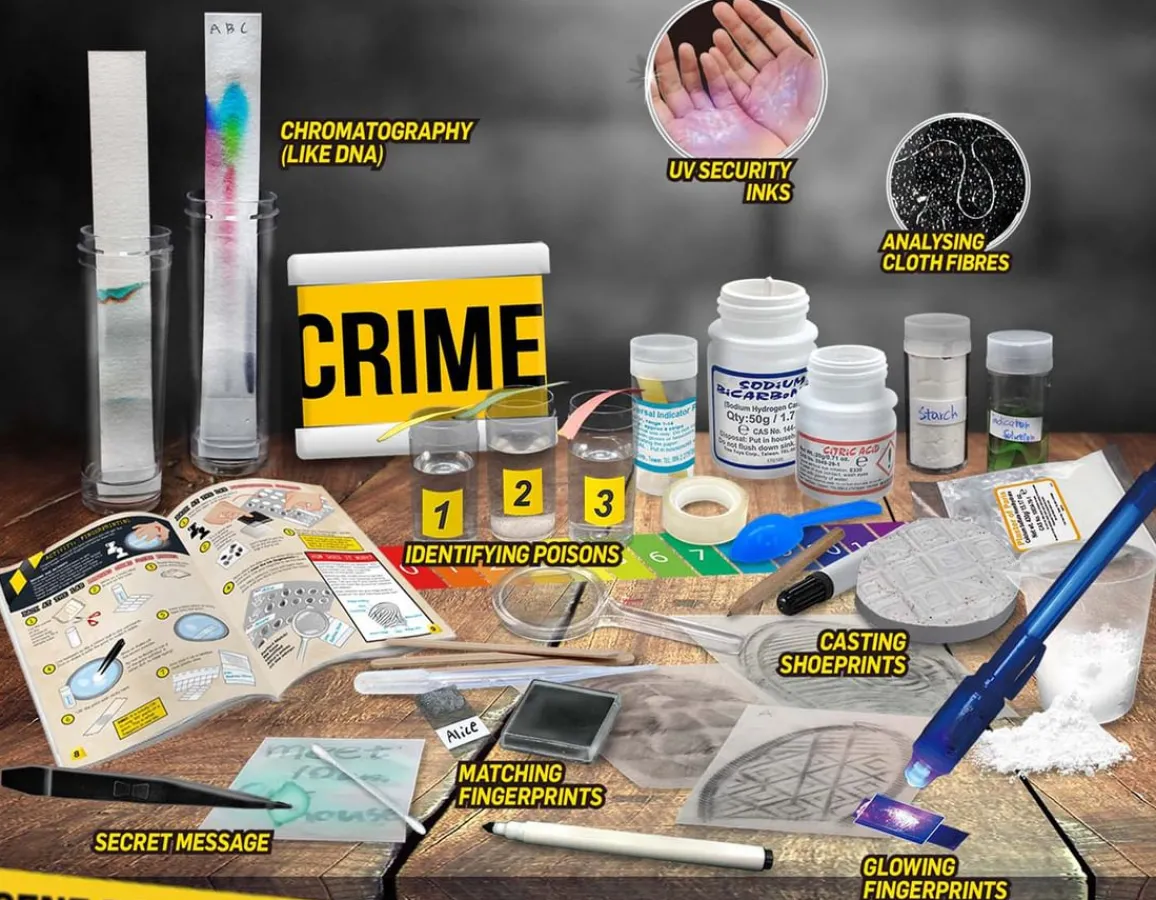 Clearance Wild Science Crime Scene Investigation Kit