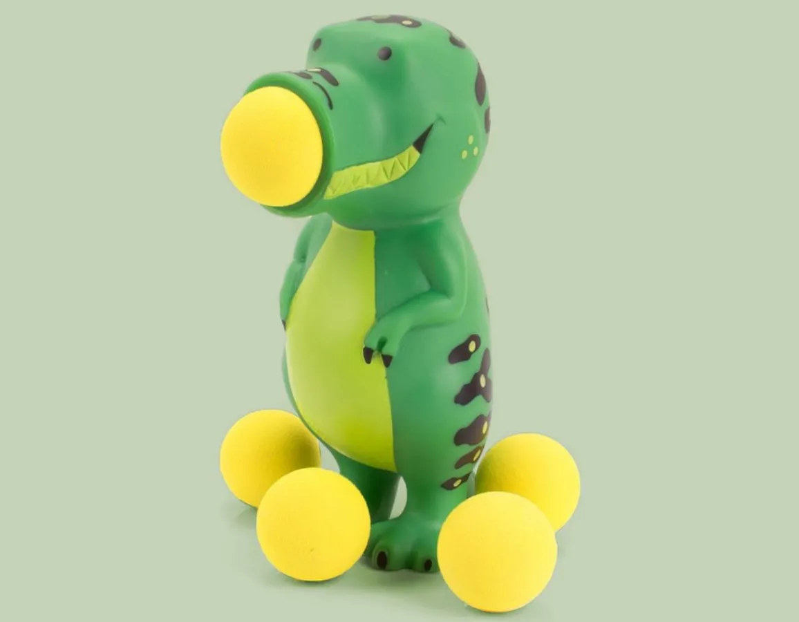 Cheatwell Games Dino Squeeze Popper - Soft Foam Balls
