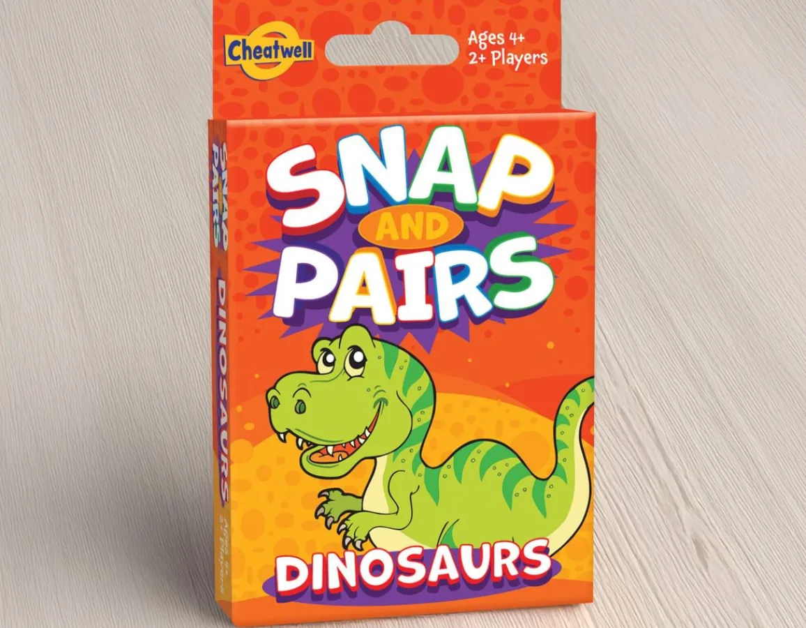 Sale Cheatwell Games Dinosaur Snap & Pairs Game