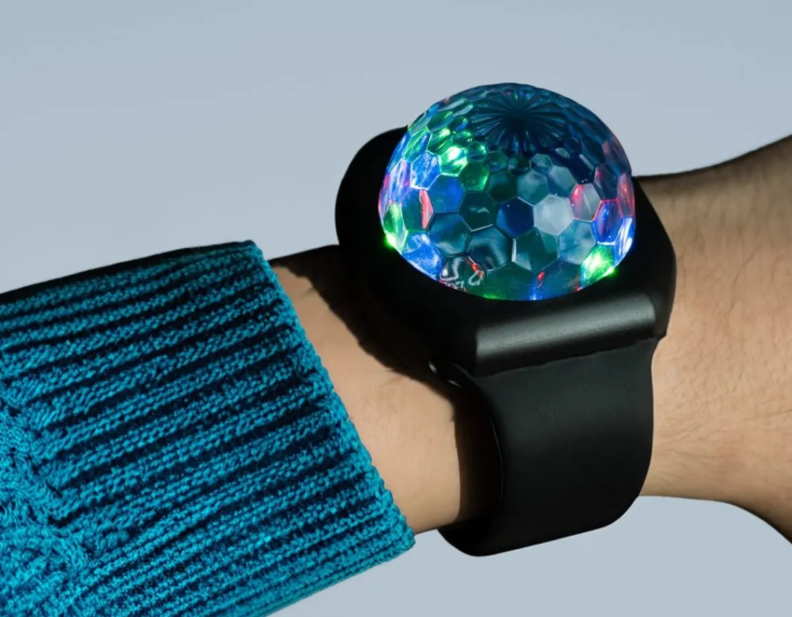 Outlet Fizz Creations Disco Ball Wristband - Light up the Room