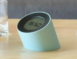 Online Gingko Edge Light Alarm Clock - Stylish