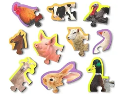 Sale Skillmatics Farm Animal Puzzles - Step by Step