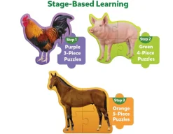 Sale Skillmatics Farm Animal Puzzles - Step by Step