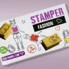 New The Purple Cow Fashion Stamper Set - 36 Wooden Stamps