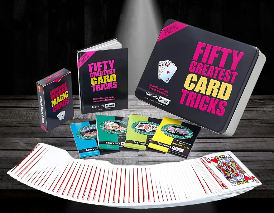 Outlet Marvins Magic Fifty Greatest Card Tricks - Marvin's Magic