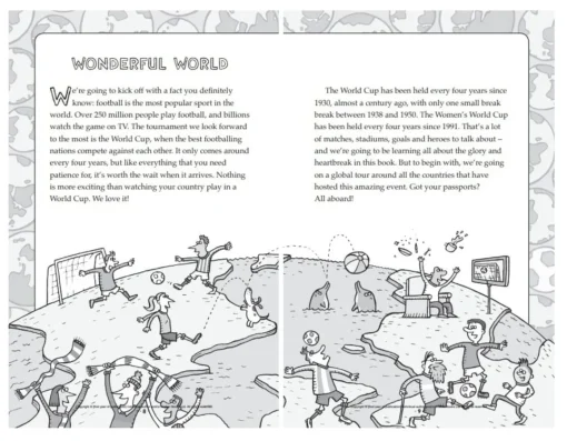 Outlet Walker Books Football School - World Cup Quiz Book