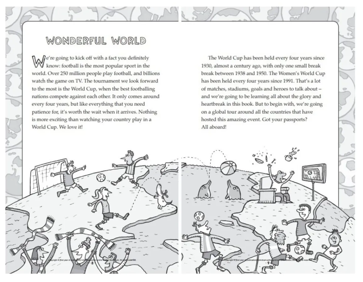 Outlet Walker Books Football School - World Cup Quiz Book