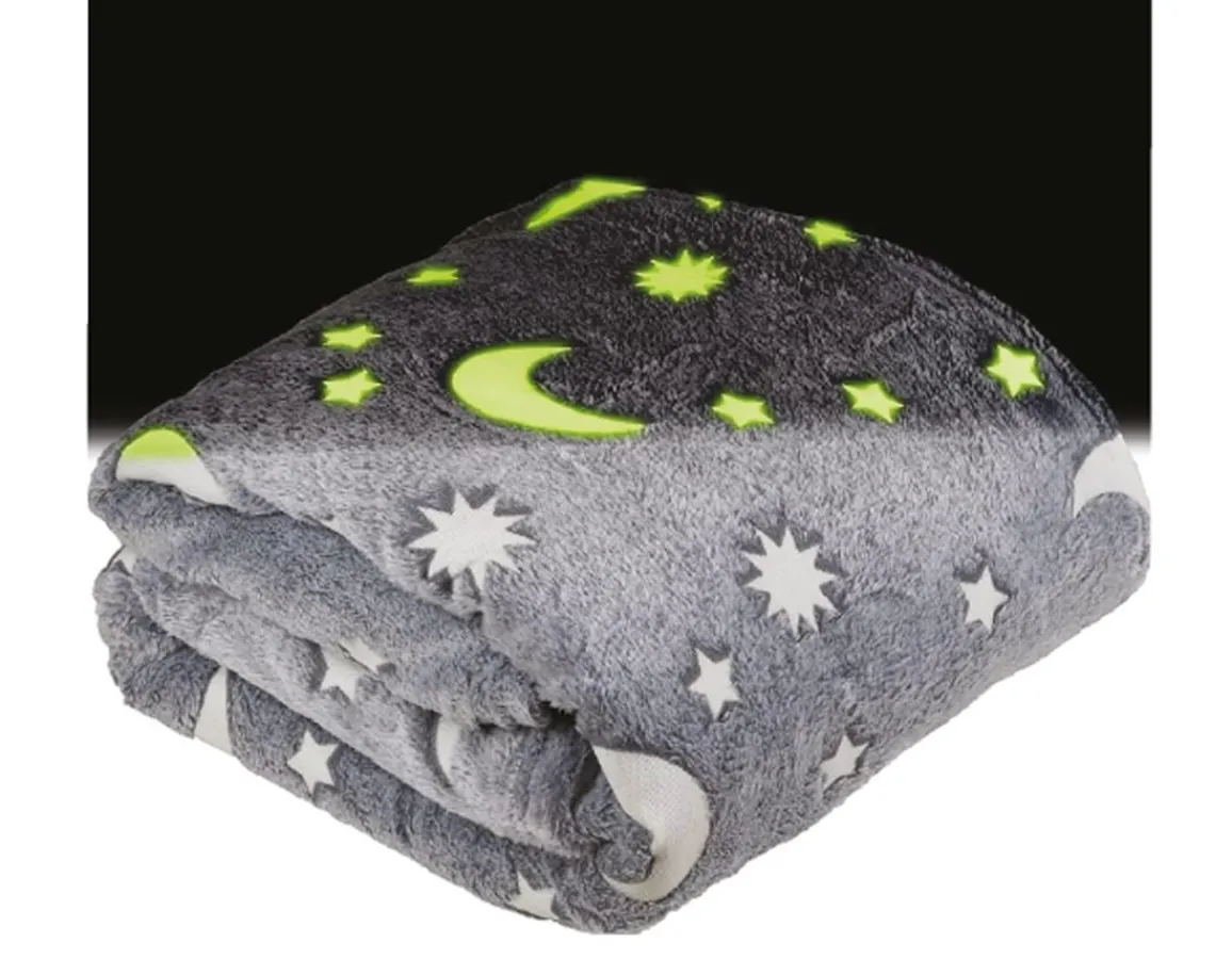 Wonderbox Galaxy Throw - Glows in the Dark!