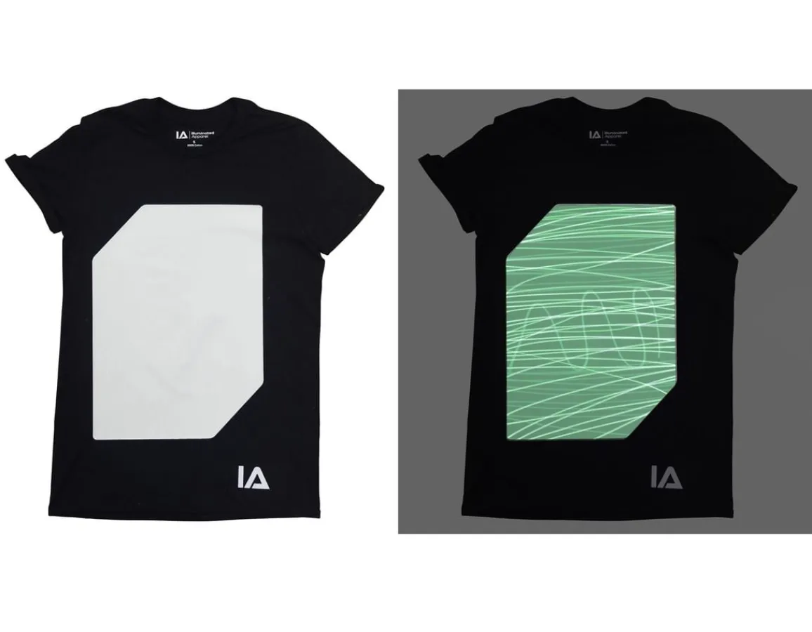Clearance Illuminated Apparal Interactive Glow T-Shirt - Age 12-14