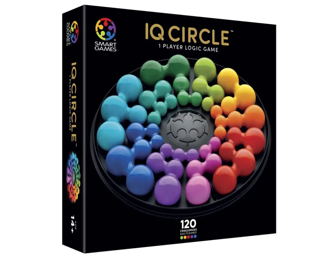 New Smart Games IQ Circle - 120 Logic Challenges