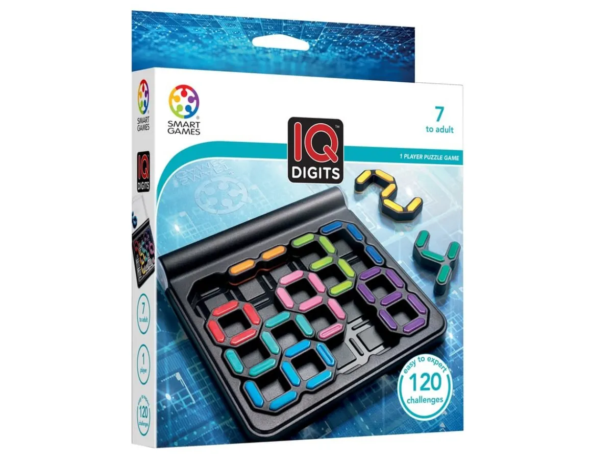Smart Games IQ Digits - 120 Logic Challenges