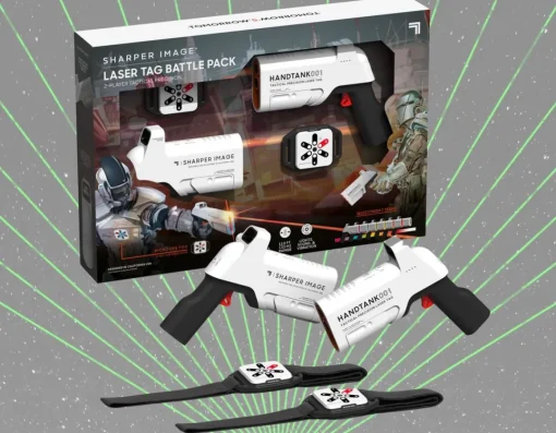 Clearance Sharper Image Laser Tag Battle Pack - Two Player Set