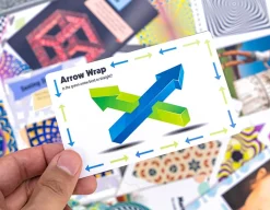 Hot Professor Puzzle Little Pack of Optical Illusions - 50 Cards