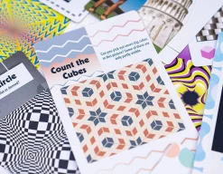 Hot Professor Puzzle Little Pack of Optical Illusions - 50 Cards