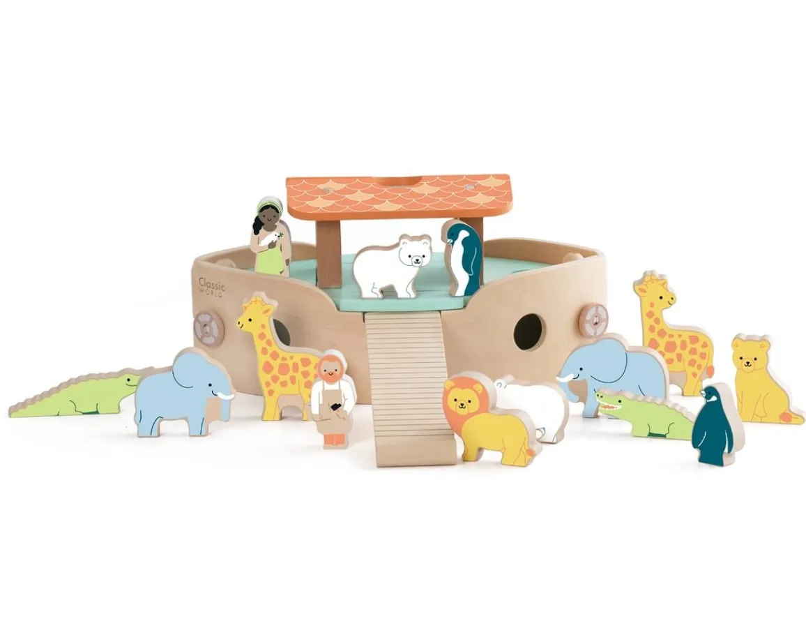 Clearance Classic World Making Noah's Ark - Build & Play