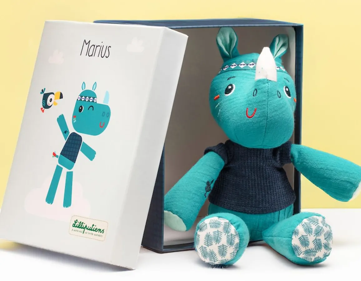Online Lilliputiens Marius the Rhino - My Cuddly Friend