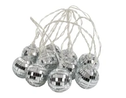Discount Fizz Creations Mirror Ball String Lights - Disco!