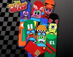 United Odd Socks Petrol Heads - Six Fun Odd Socks!