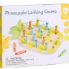 Sale Classic World Pineapple Linking Game - Natural Wood