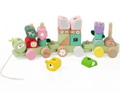 Classic World Pull Along Jungle - 27 Wooden Pieces