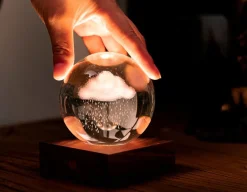 Gingko Rain Cloud Crystal Light - 3D Effect