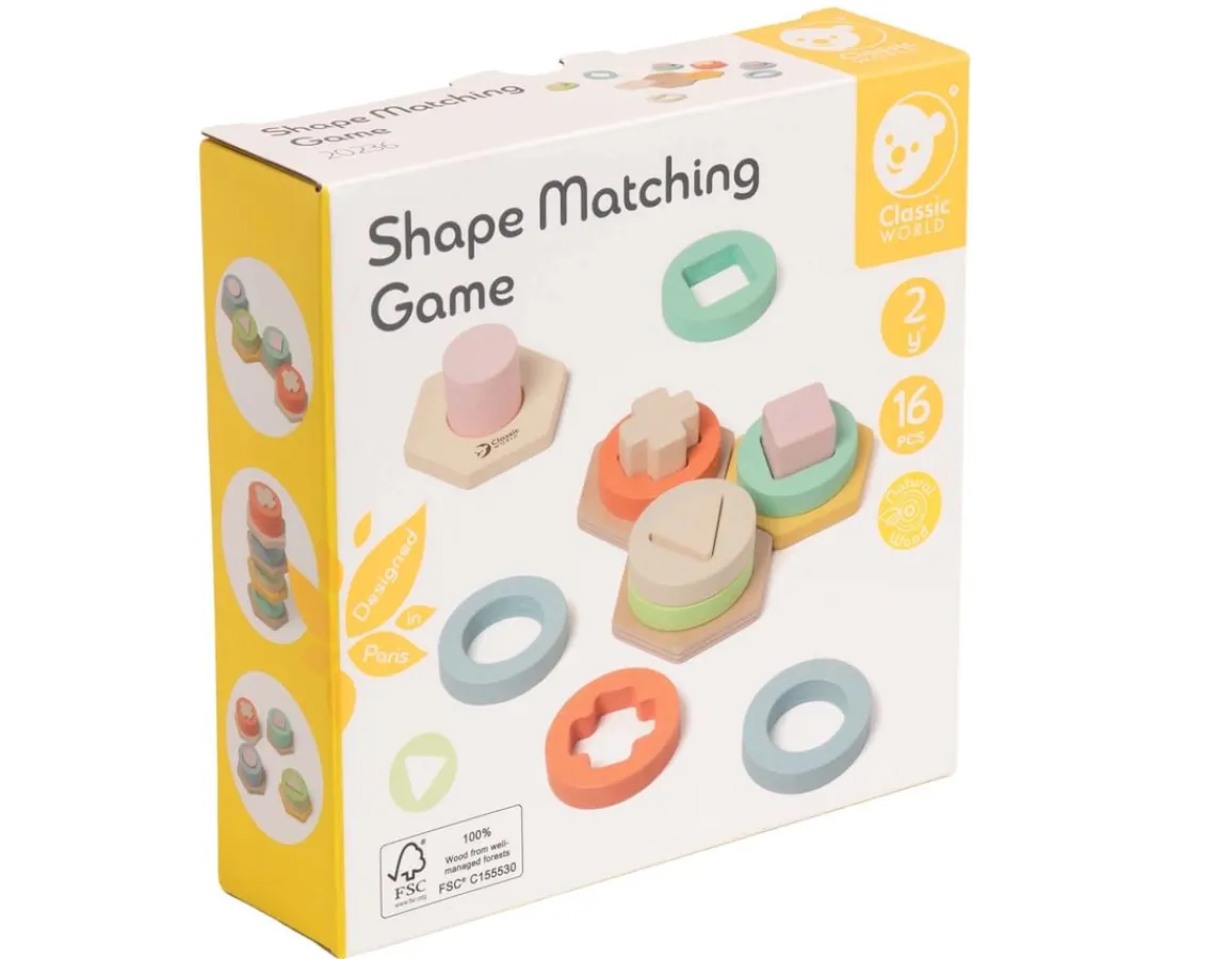 Online Classic World Shape Matching Game - 8 Blocks