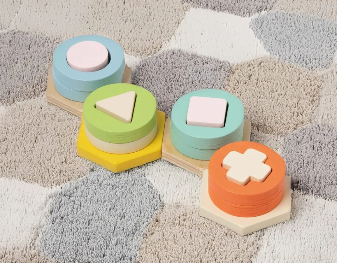 Online Classic World Shape Matching Game - 8 Blocks