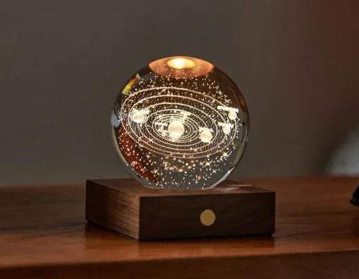 Best Gingko Solar System Crystal Light - 3D Effect