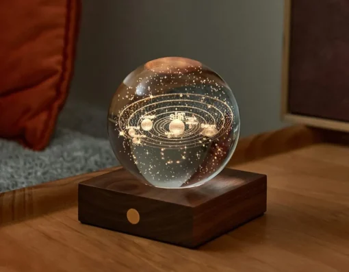 Best Gingko Solar System Crystal Light - 3D Effect