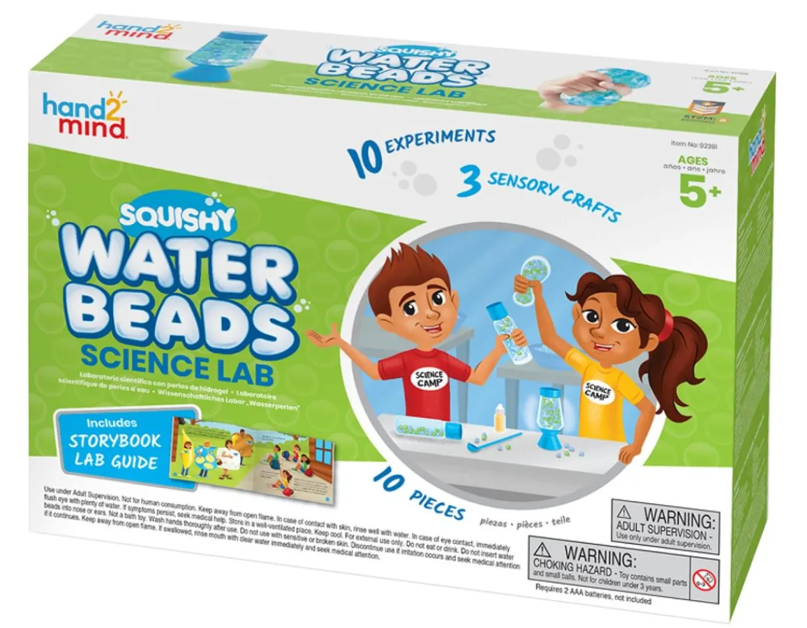 Best Learning Resources Squishy Water Beads - Fun Science Lab & Storybook