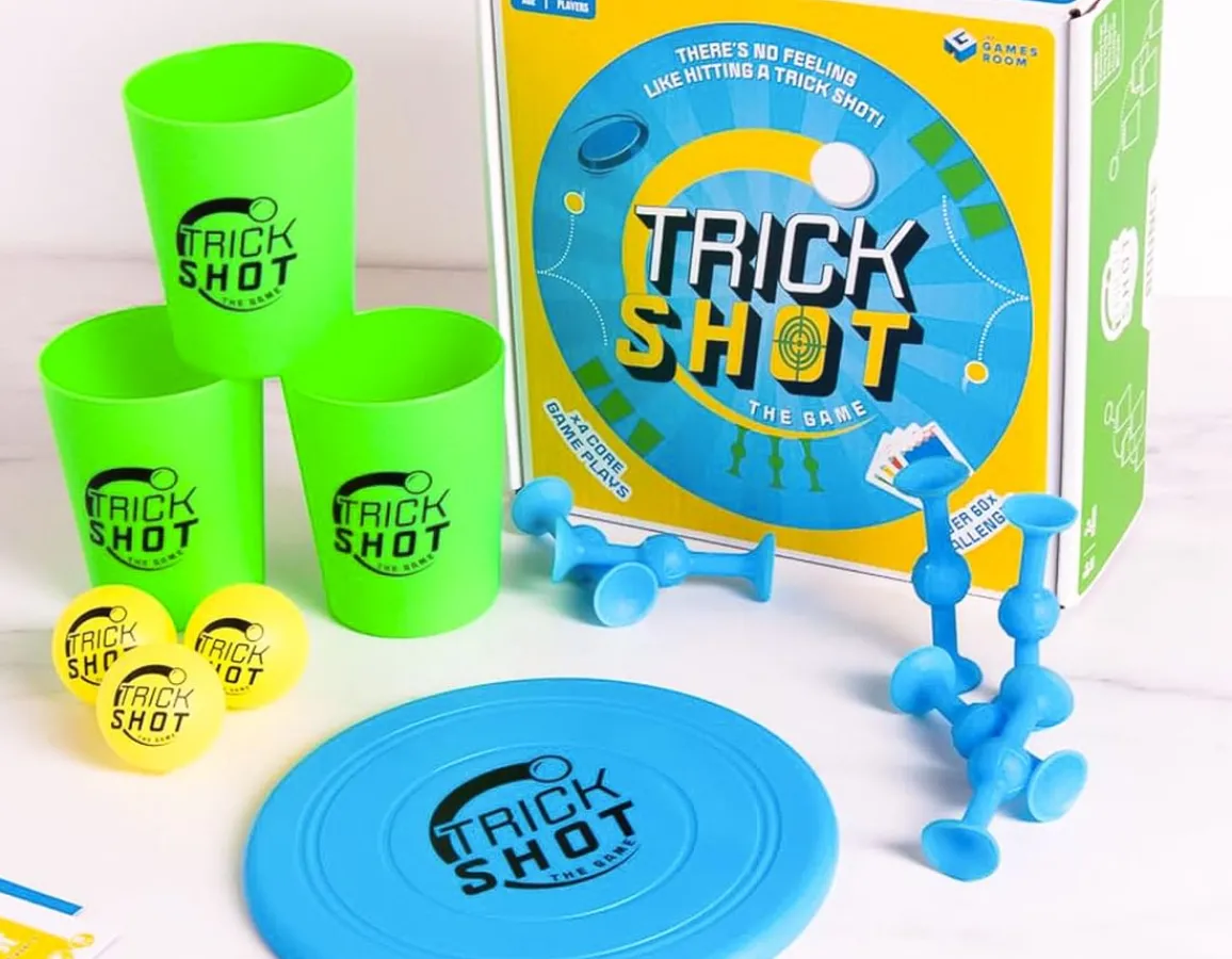 Outlet Fizz Creations Trick Shot - Wacky Game of Skill