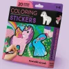 Outlet Crocodile Creek Unicorn Colouring Stickers - Set of 20 with 5 Crayons