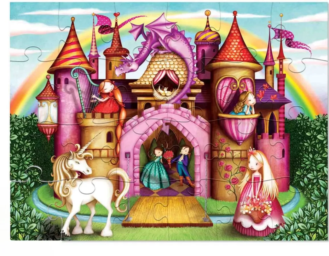 Discount Crocodile Creek Unicorn Floor Puzzle -