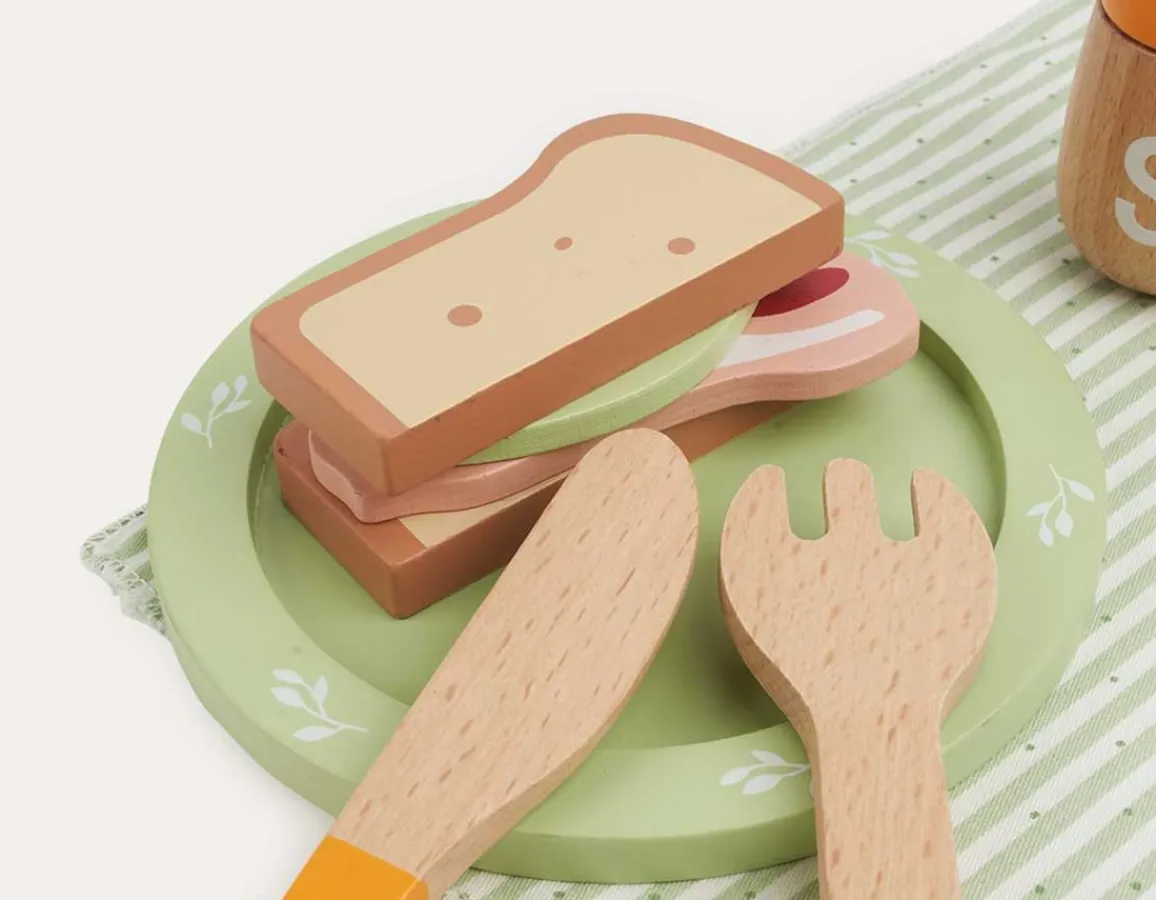 Classic World Vintage Breakfast Tray - Good Morning!