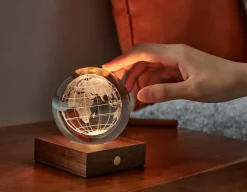 New Gingko World Globe Crystal Light - 3D Effect